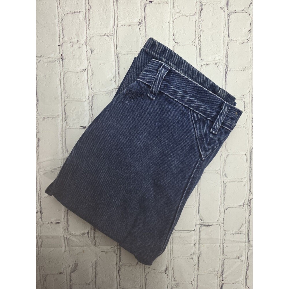 Vtg Roper Denim Women's Sz 00 Blue High Waist Jeans